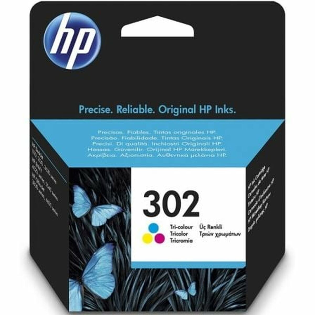 Original Ink Cartridge HP F6U65AE Tricolour