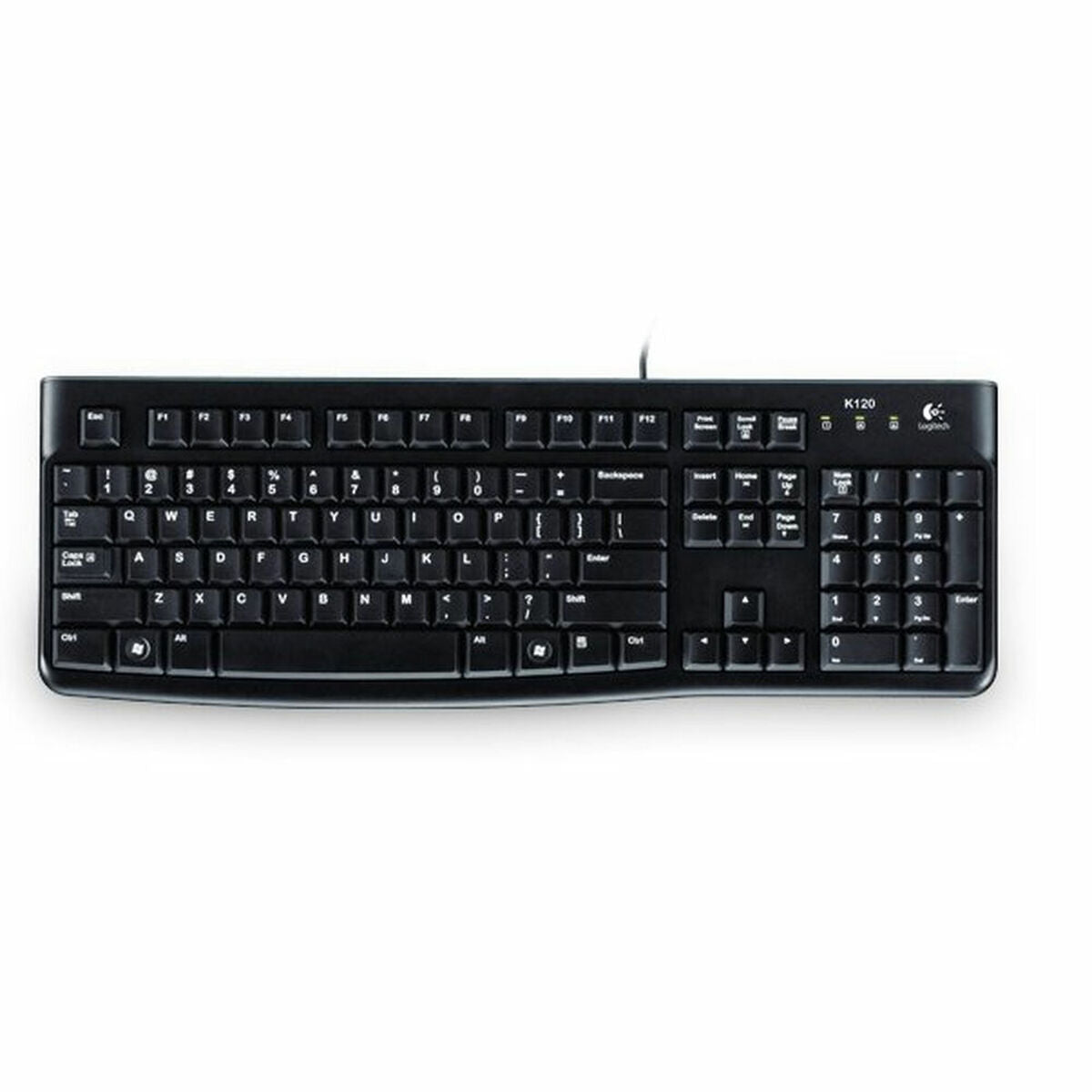 Keyboard Logitech 920-002516 Black Spanish Qwerty QWERTZ