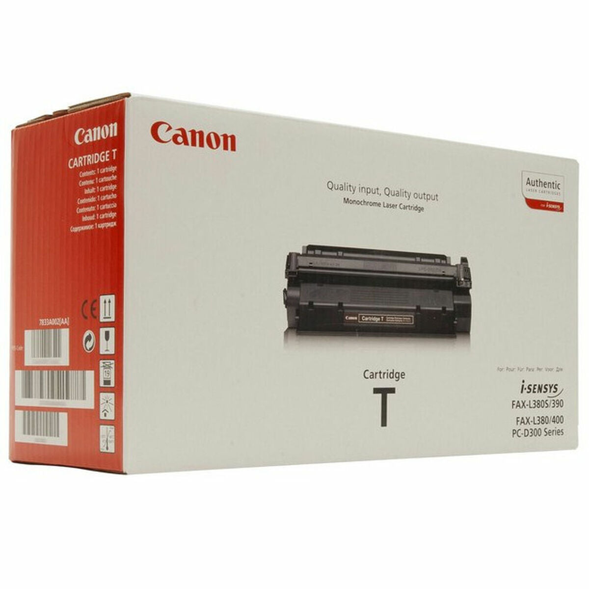 Original Toner Canon PC-320/340D, Fax L-380/400 Black Red (1 Unit)