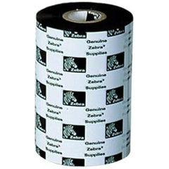 Printer Labels Zebra 04800BK13145 Black Ø 25 mm (12 Units)