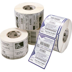 Printer Labels Zebra White