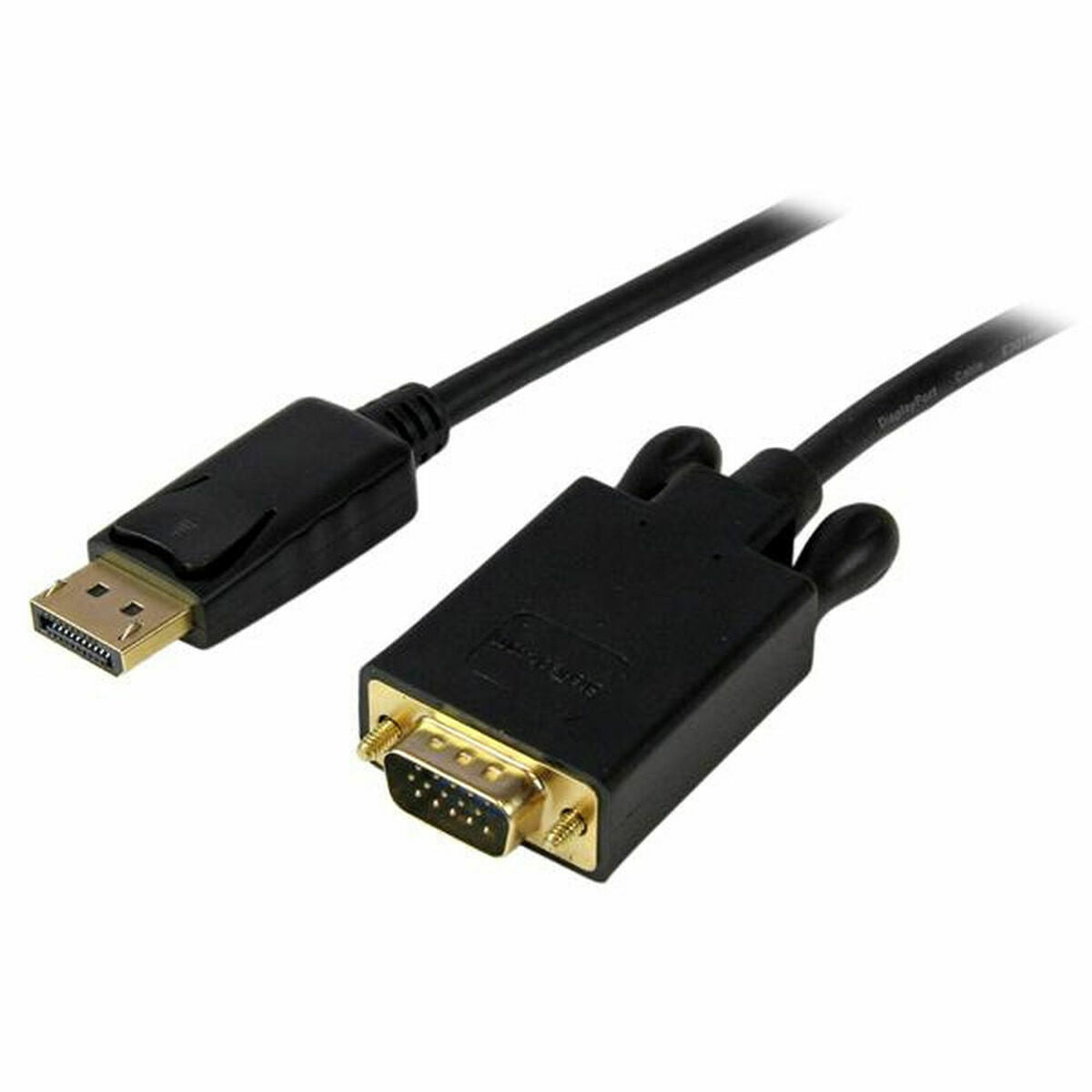 DisplayPort to VGA adapter Startech DP2VGAMM6B Black 1,8 m