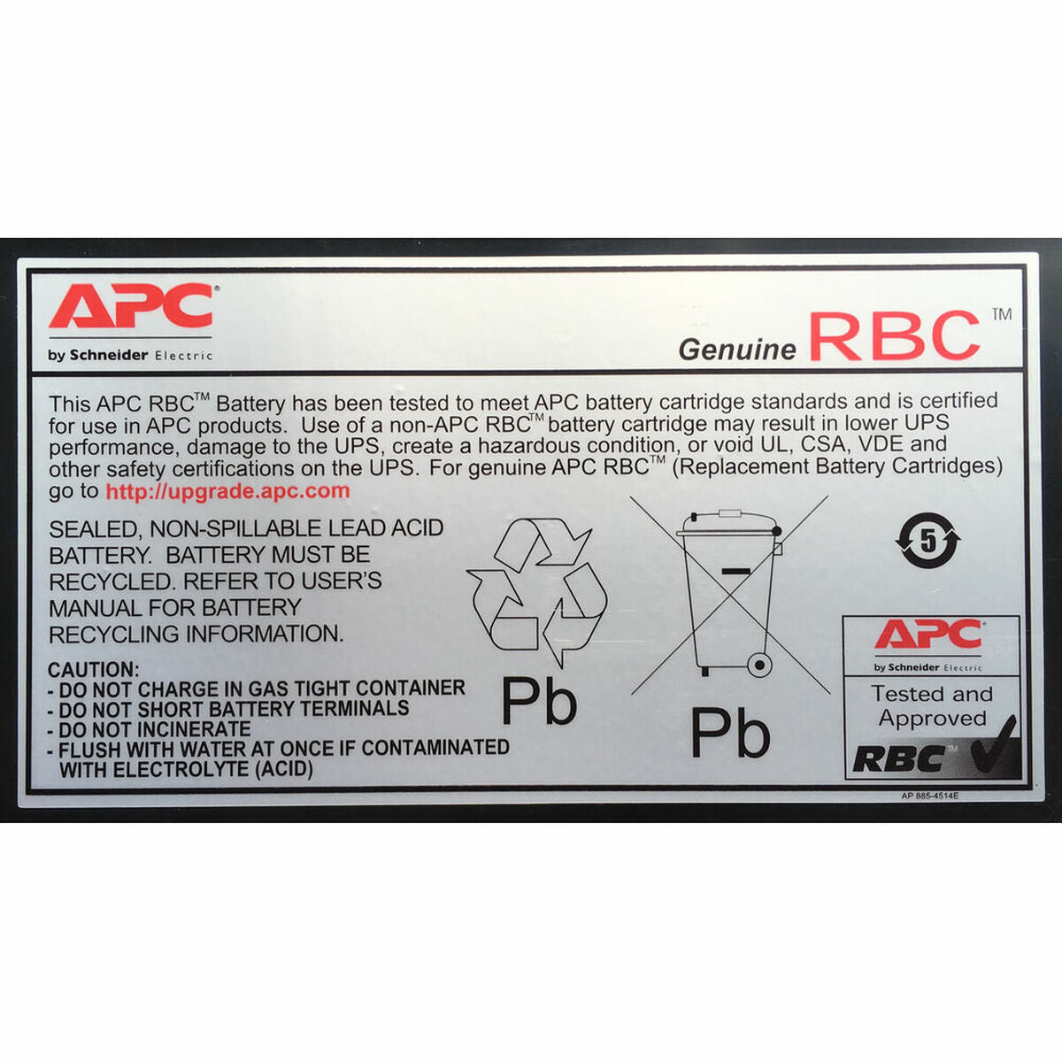 Battery APC RBC32                Replacement