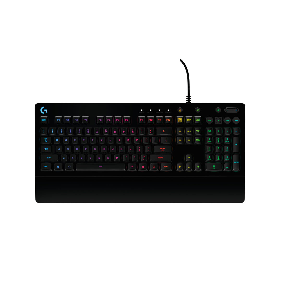 Keyboard Logitech G213 Prodigy Black Spanish Qwerty