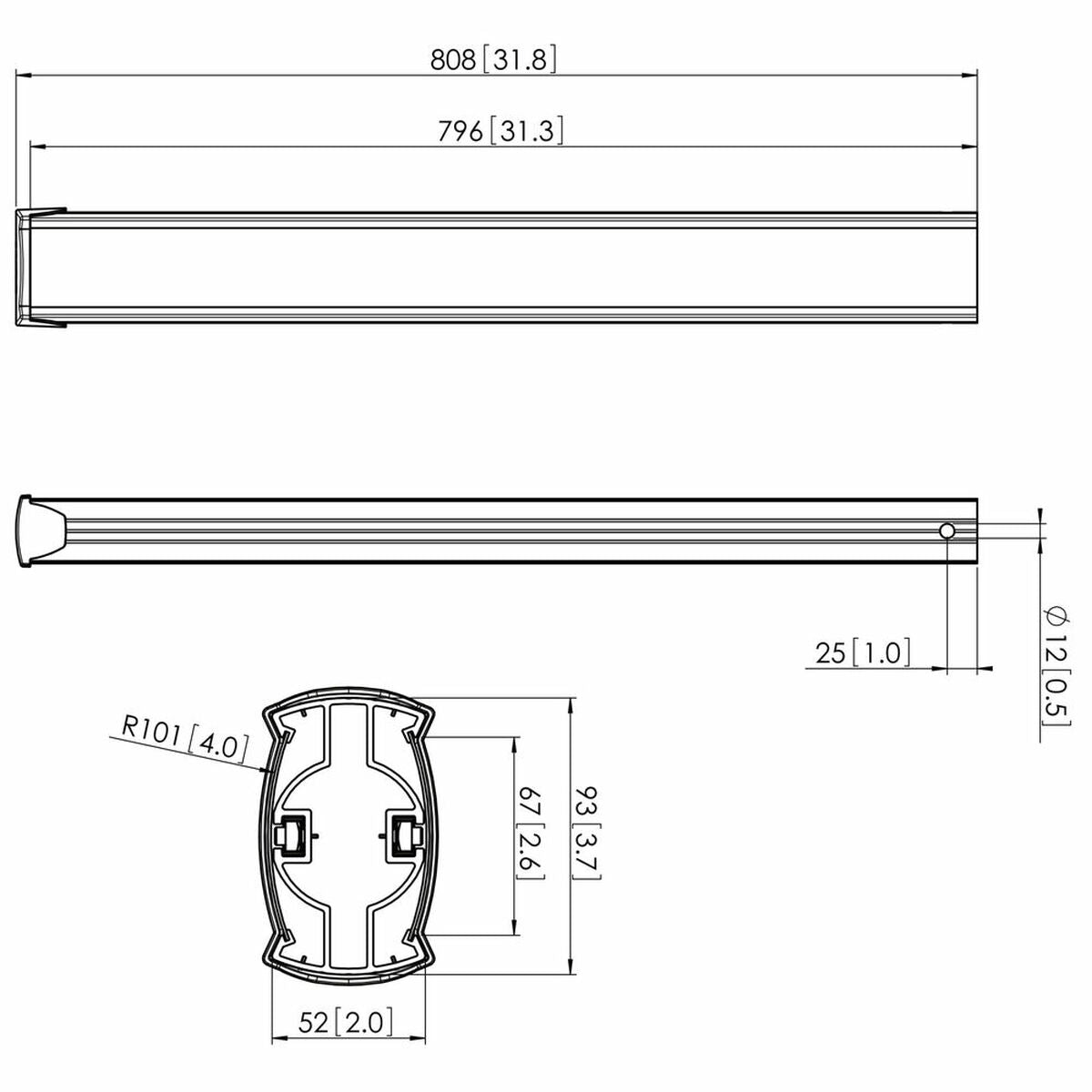 Adjustable support Vogel's 7225080 Screens