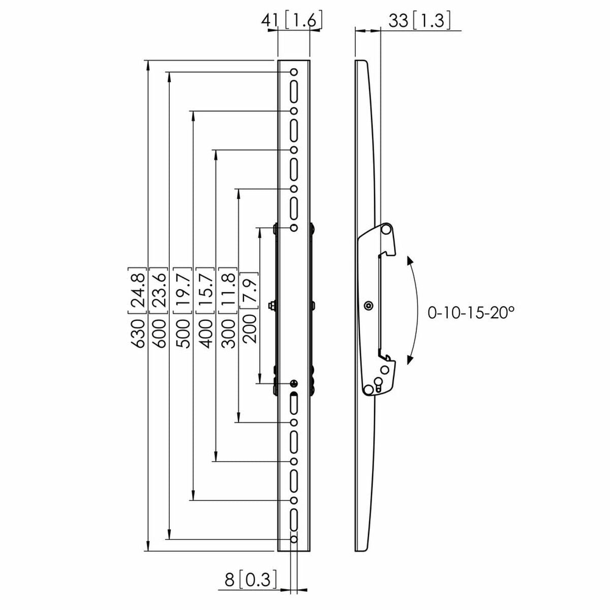 TV Mount Vogel's 7233060 80 kg