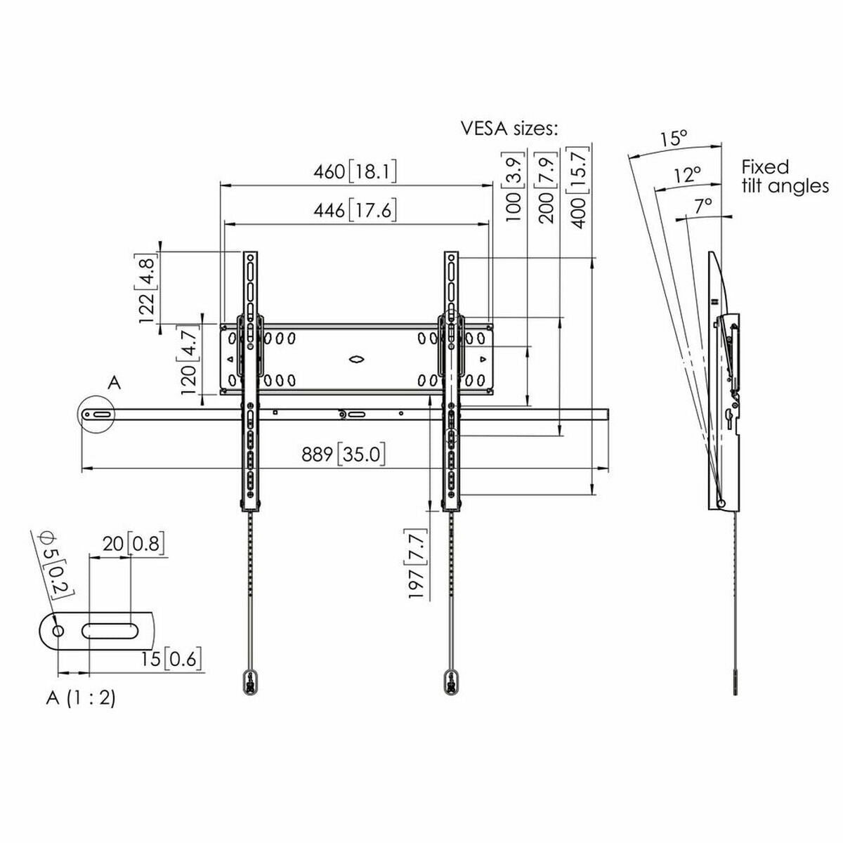 TV Mount Vogel's PFW 4510 55" 50 kg