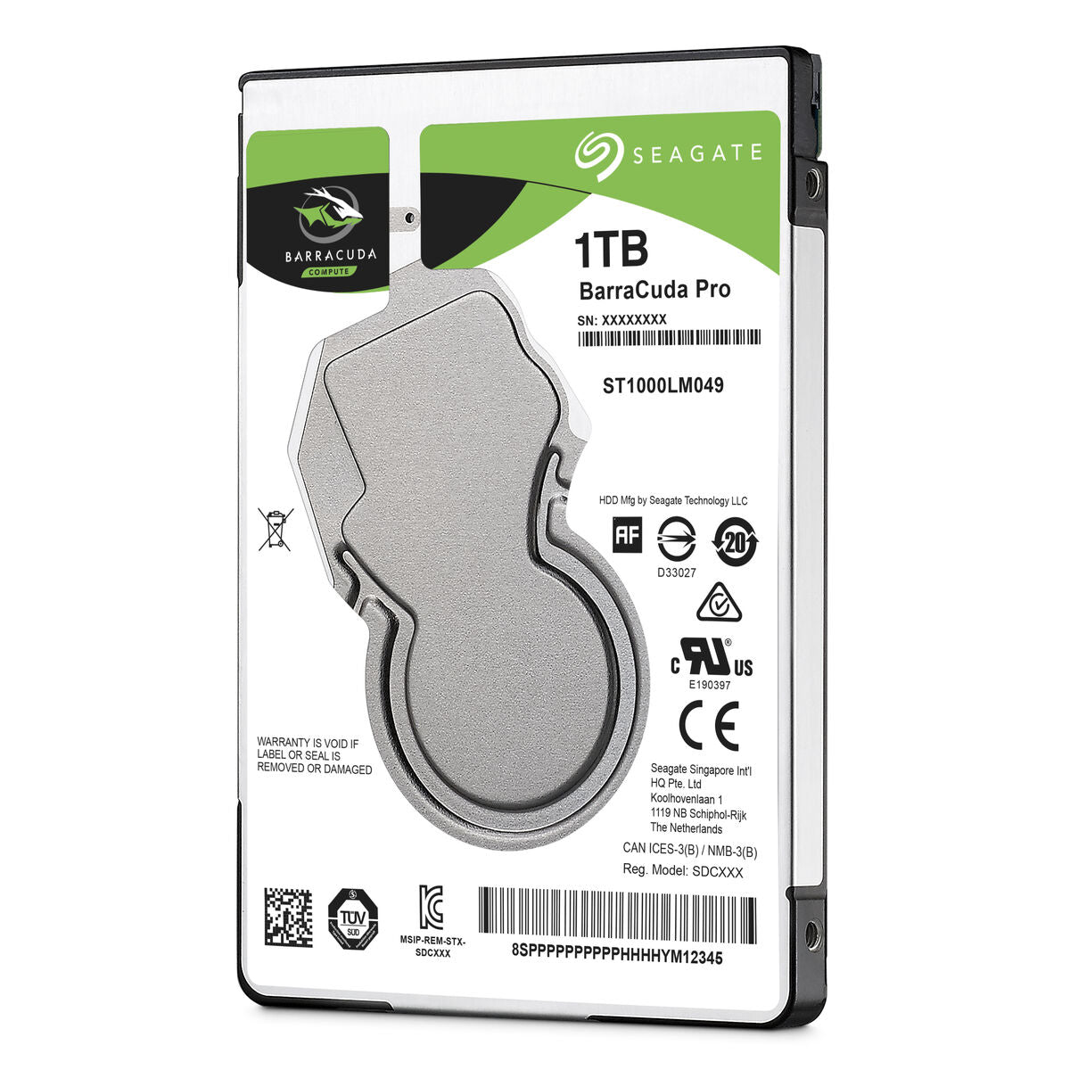 Hard Drive Seagate ST1000LM049 1 TB SATA6 128 MB 2,5" 1 TB HDD