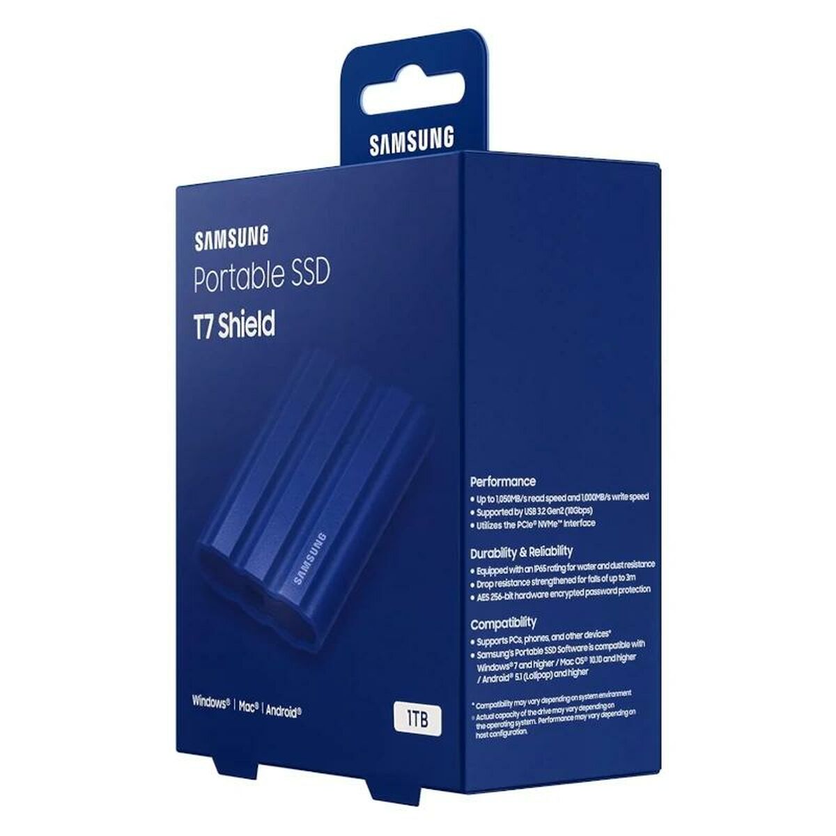 External Hard Drive Samsung MU-PE1T0R/EU 2,5" 1 TB 1 TB SSD