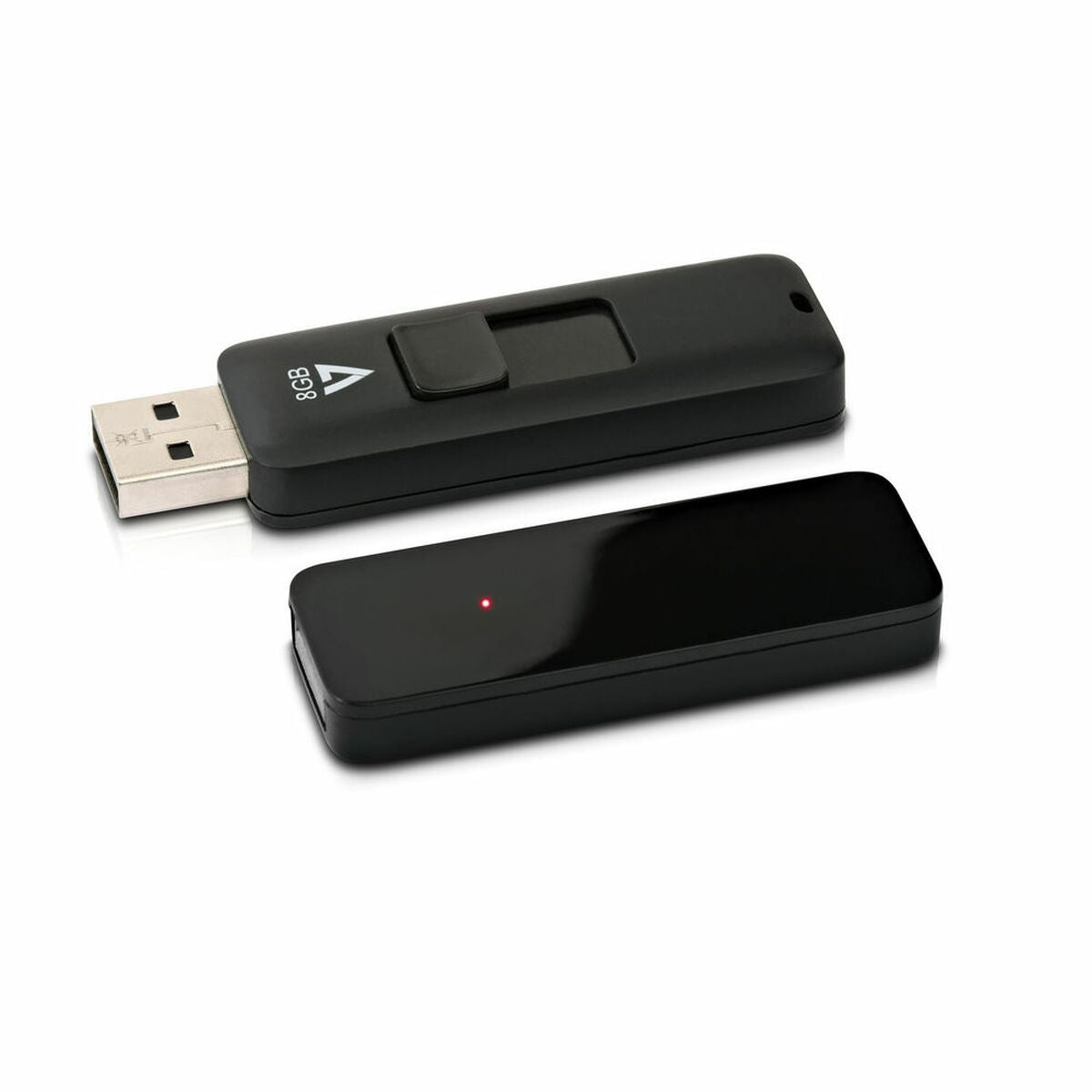 Pendrive V7 Flash Drive USB 2.0 Black 8 GB