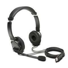 Headphones with Microphone Kensington K97601WW Black