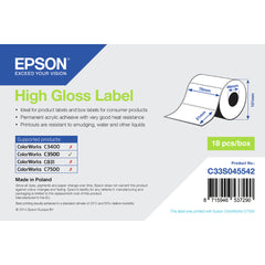 Printer Labels Epson C33S045542