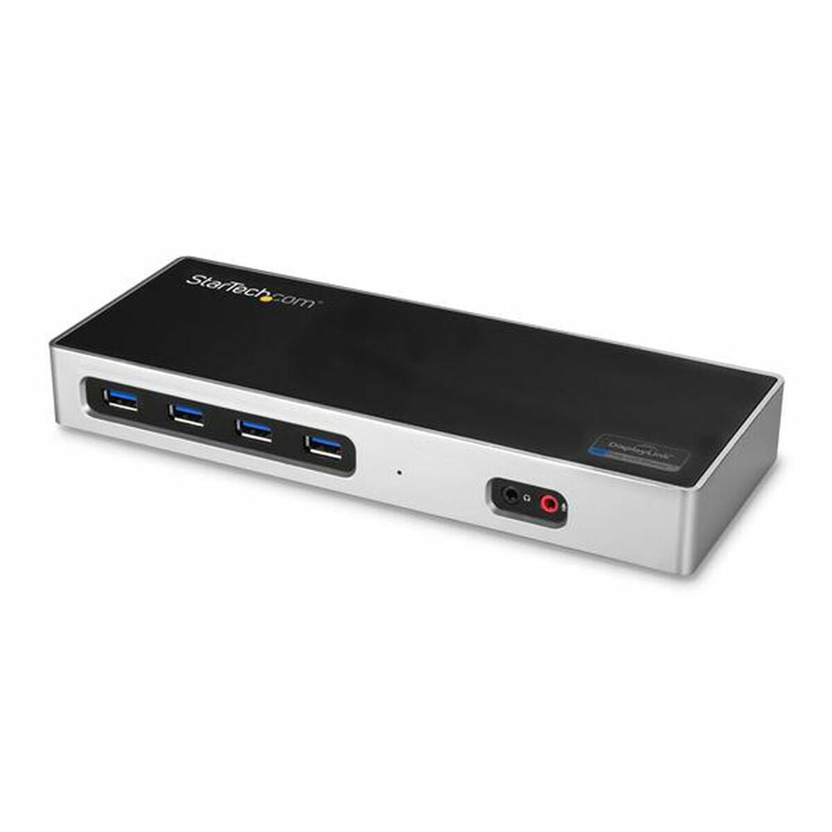 USB Hub Startech DK30A2DH Black/Silver Silver 40 W