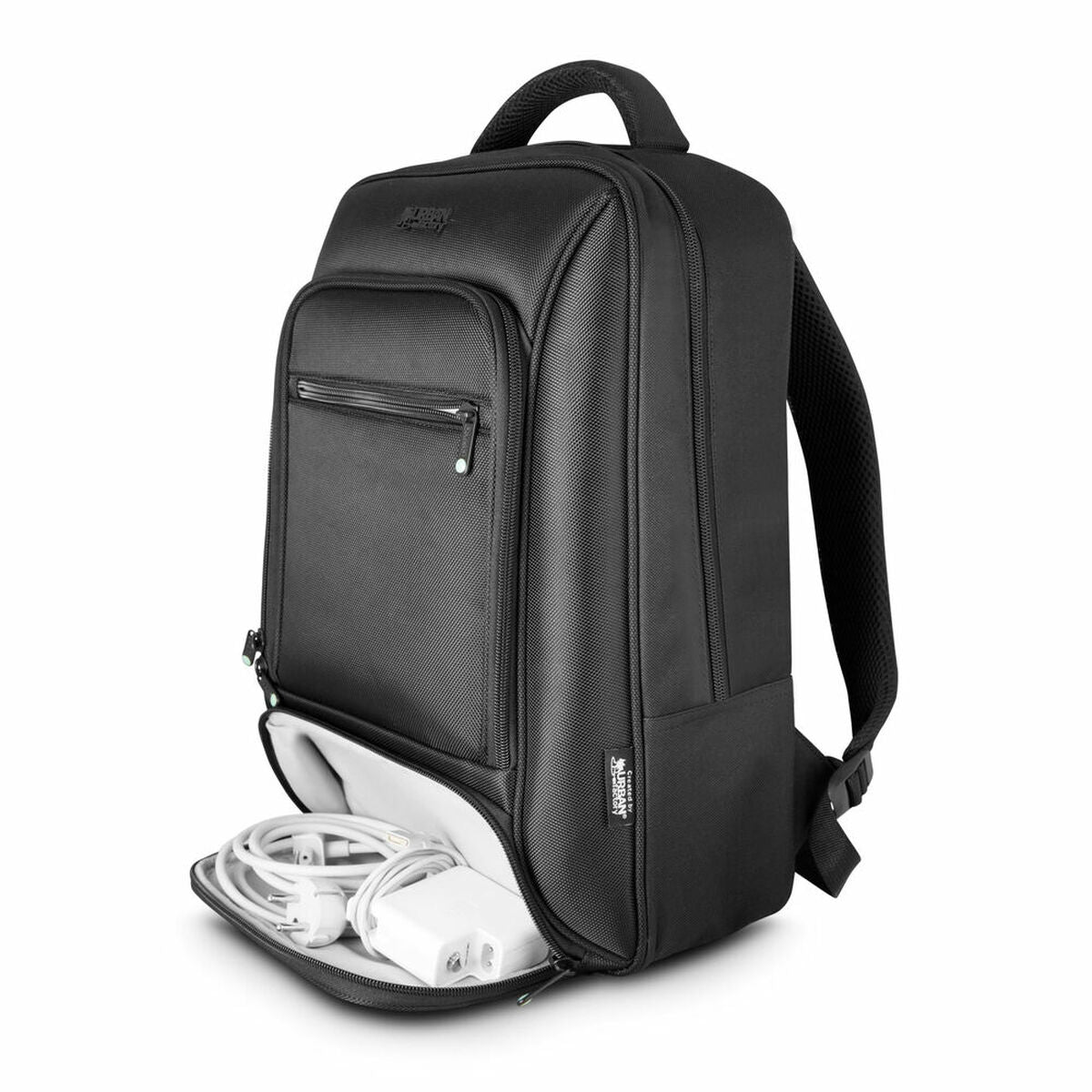 Laptop Backpack Urban Factory MCB15UF Black 15.6"