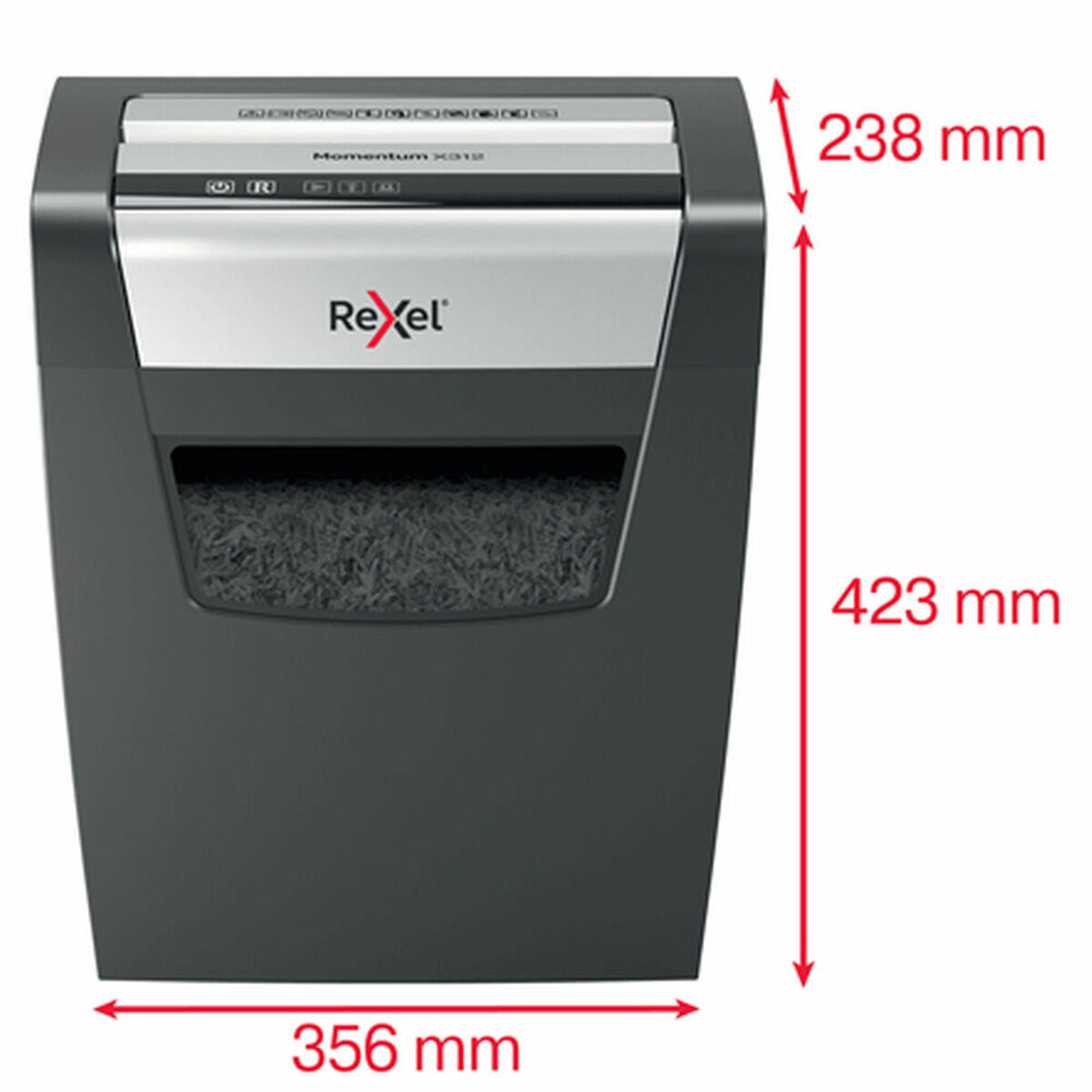 Paper Shredder Rexel Momentum X312 23 L