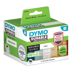 Laminated Tape Dymo LabelWriter White polypropylene Plastic