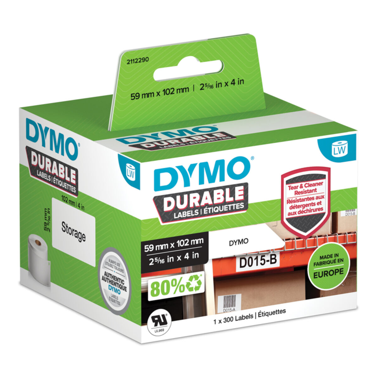 Printer Labels Dymo Durable White