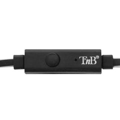 Headphones TNB BE COLOR Black White/Black