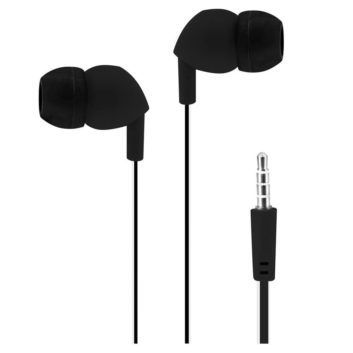 Headphones TNB BE COLOR Black White/Black