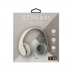 Headphones TNB Stream White Black