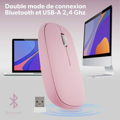 Wireless Mouse TNB iClick Pink