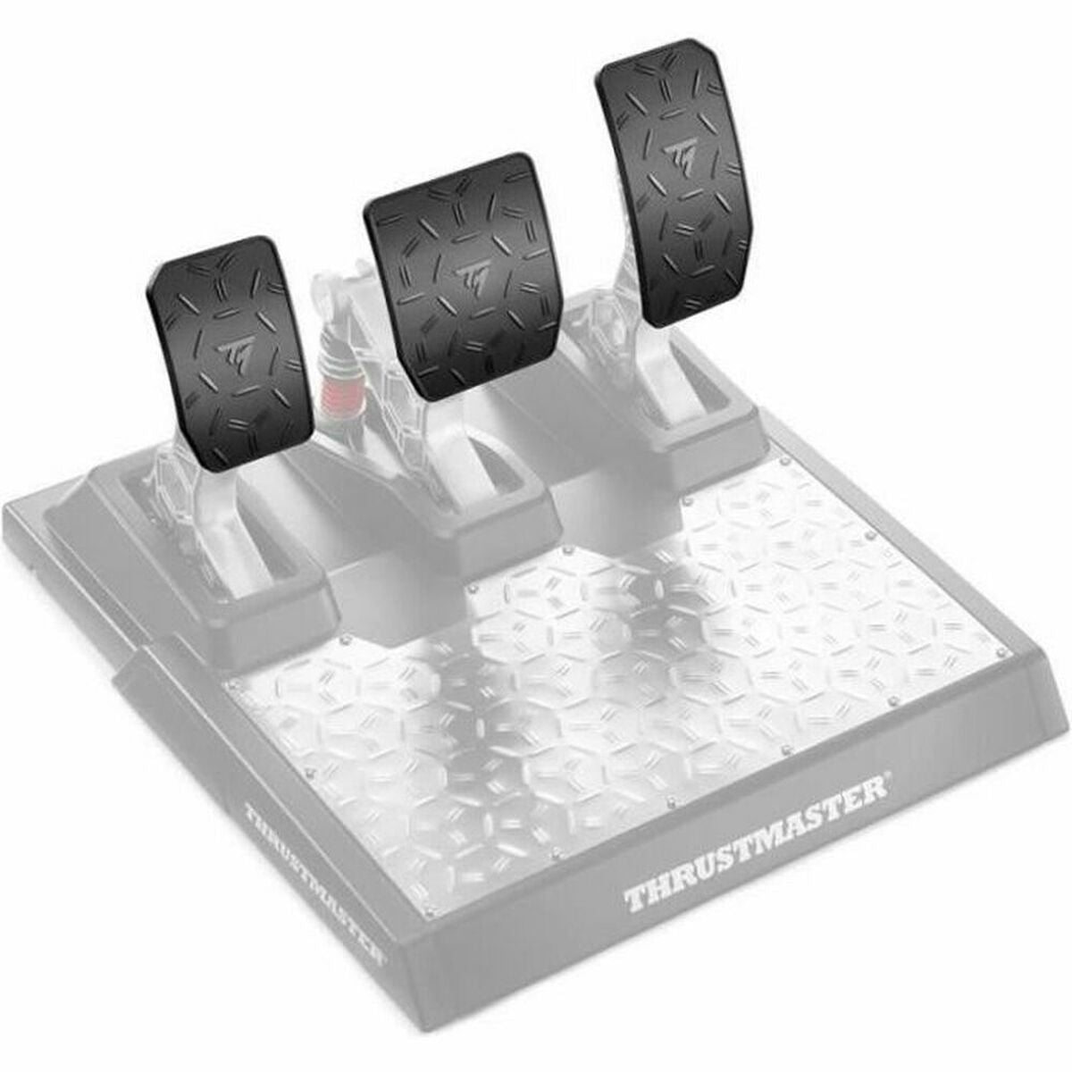 Gaming Wheel and Pedal Support Thrustmaster 4060165 Black Gaming Rubber