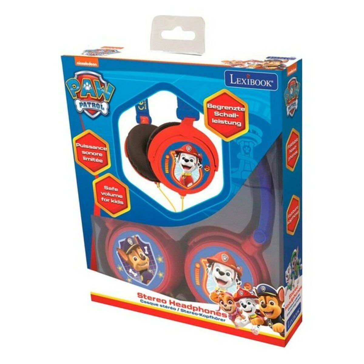 Foldable Headphones Paw Patrol Lexibook HP015PA