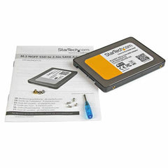 Adapter SATA Startech SAT2M2NGFF25 Black 2,5" SSD M.2 SATA III 2.5"