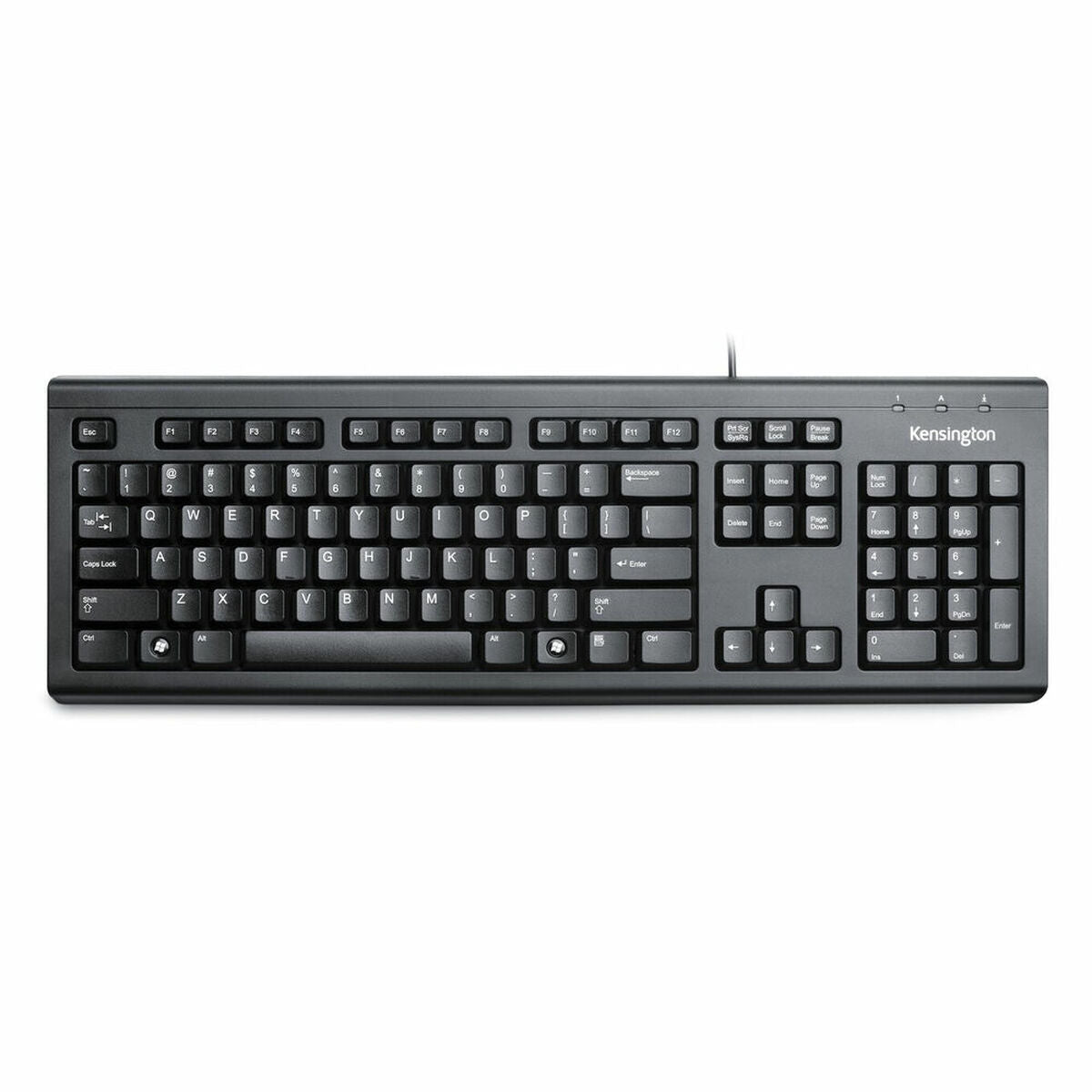 Keyboard Kensington 1500109ES Spanish Qwerty Black