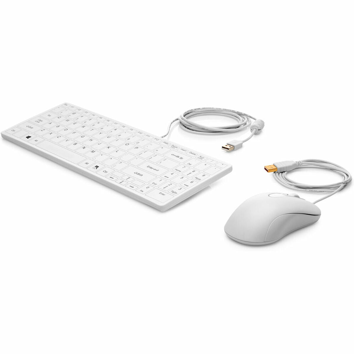 Keyboard and Mouse HP 1VD81AA White