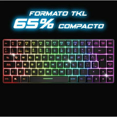 Gaming Keyboard Spirit of Gamer Elite K70 Black AZERTY