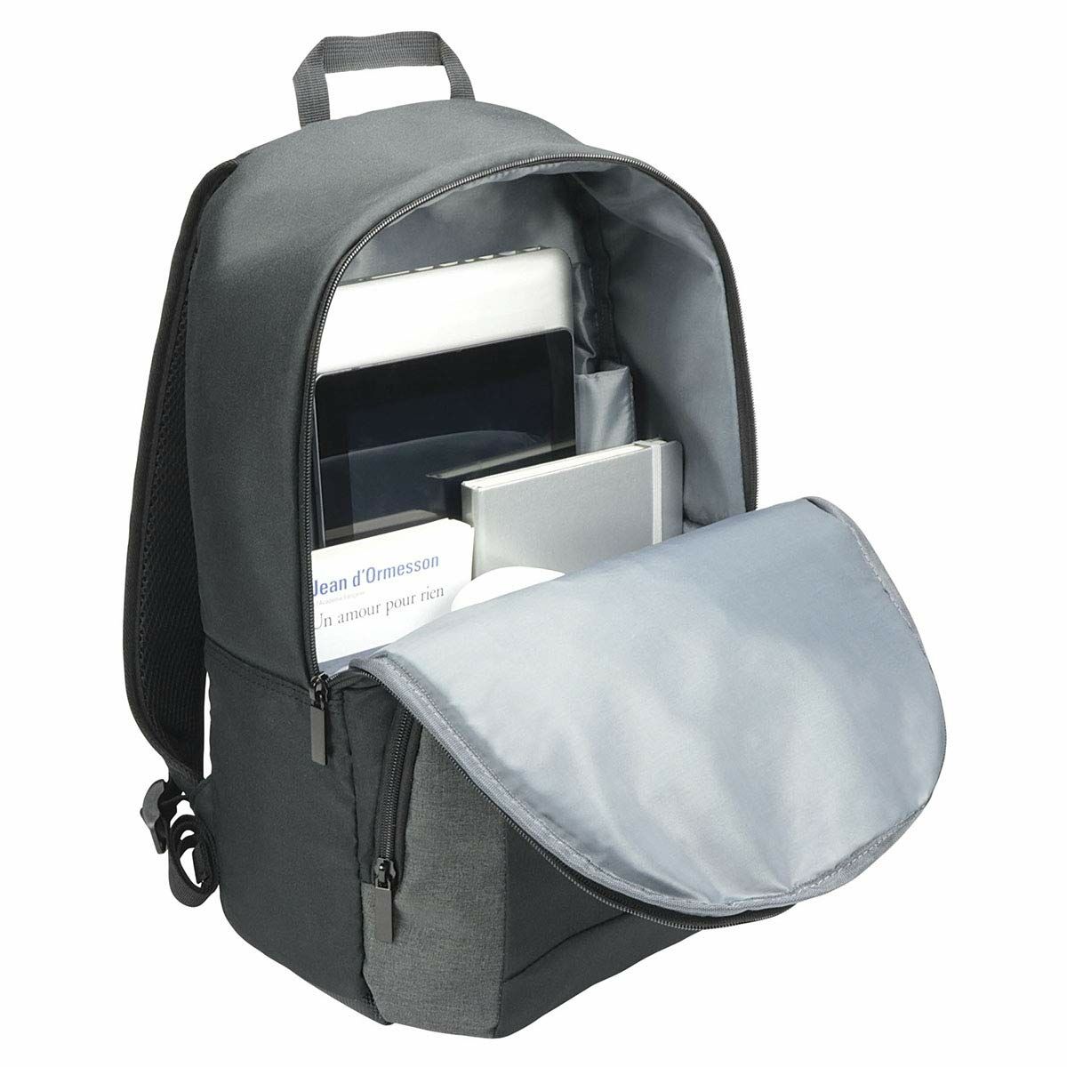 Laptop Backpack Mobilis 003051 Black Grey Multicolour