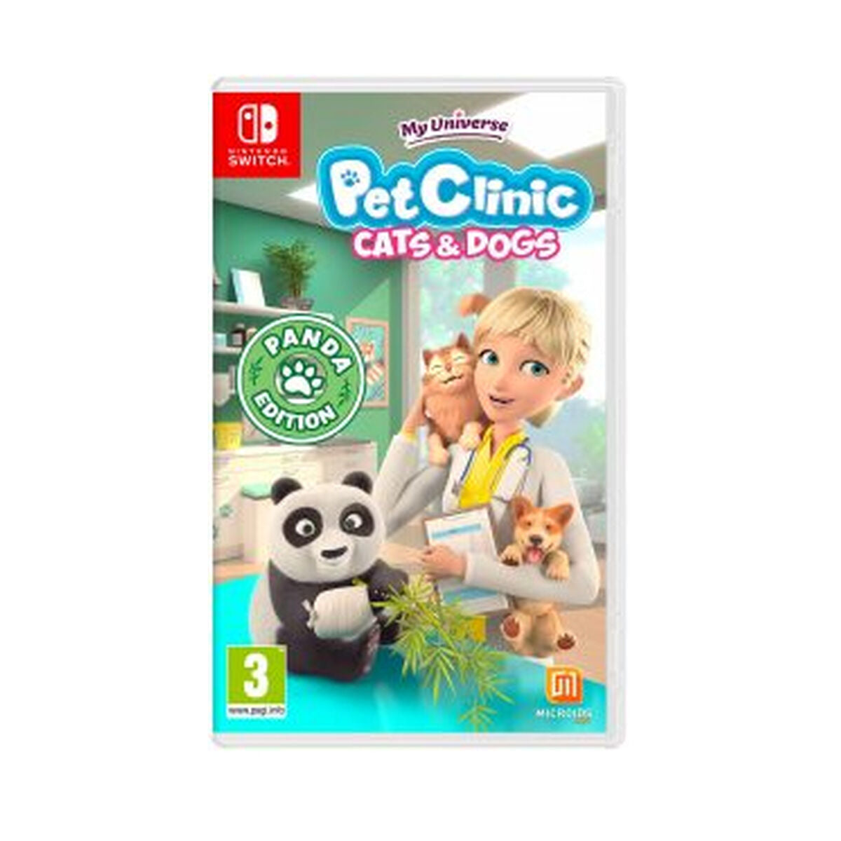 Video game for Switch Microids My Universe: PetClinic Cats & Dogs - Panda Edition