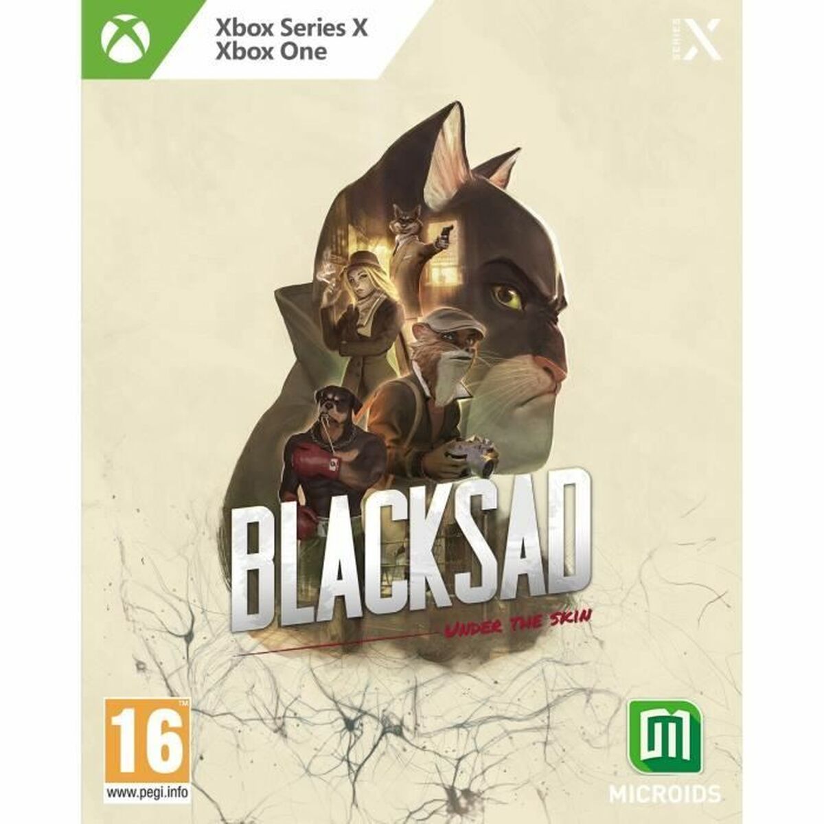 Xbox Series X Video Game Microids Blacksad: Under the skin