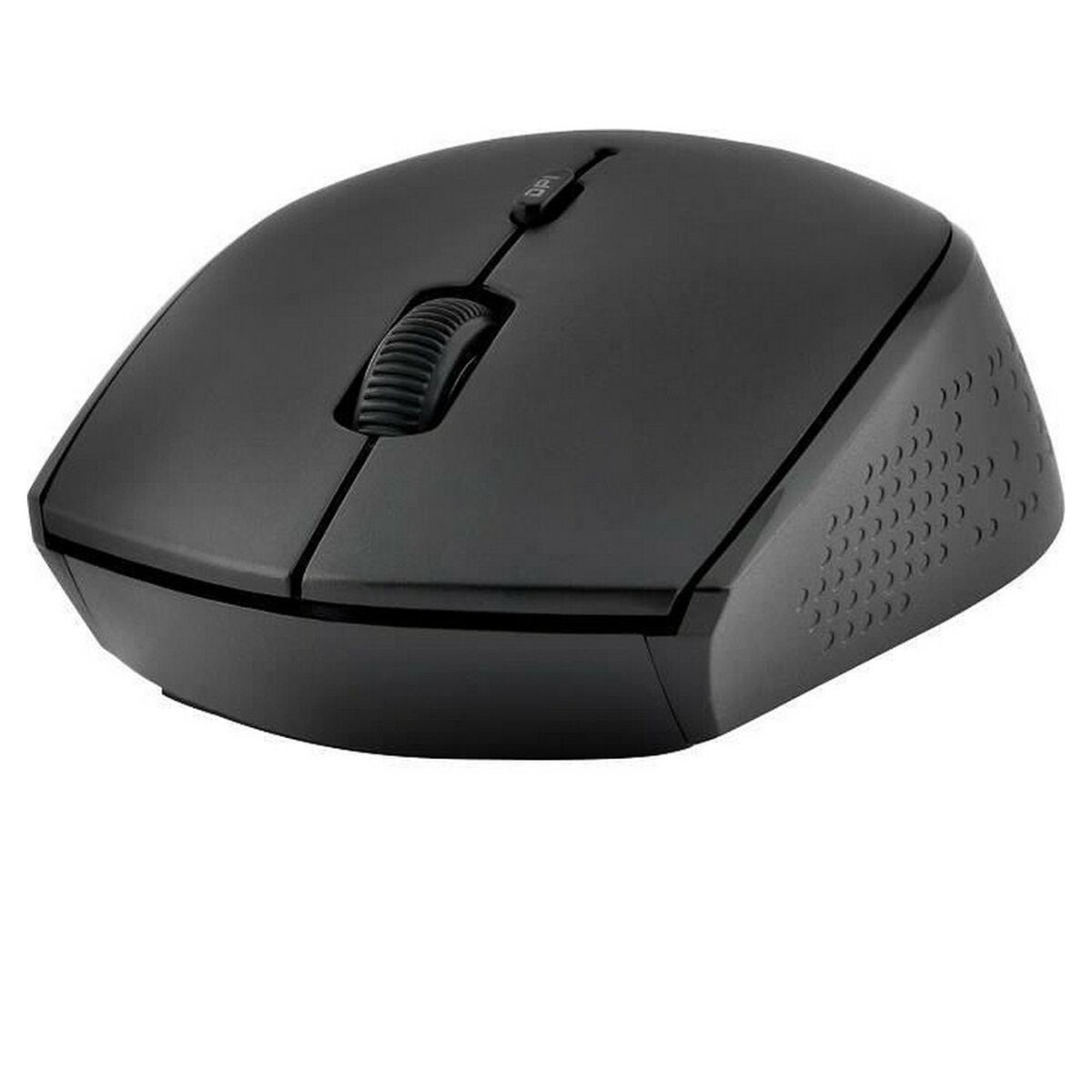 Keyboard and Mouse Bluestork Easy Slim AZERTY Black French