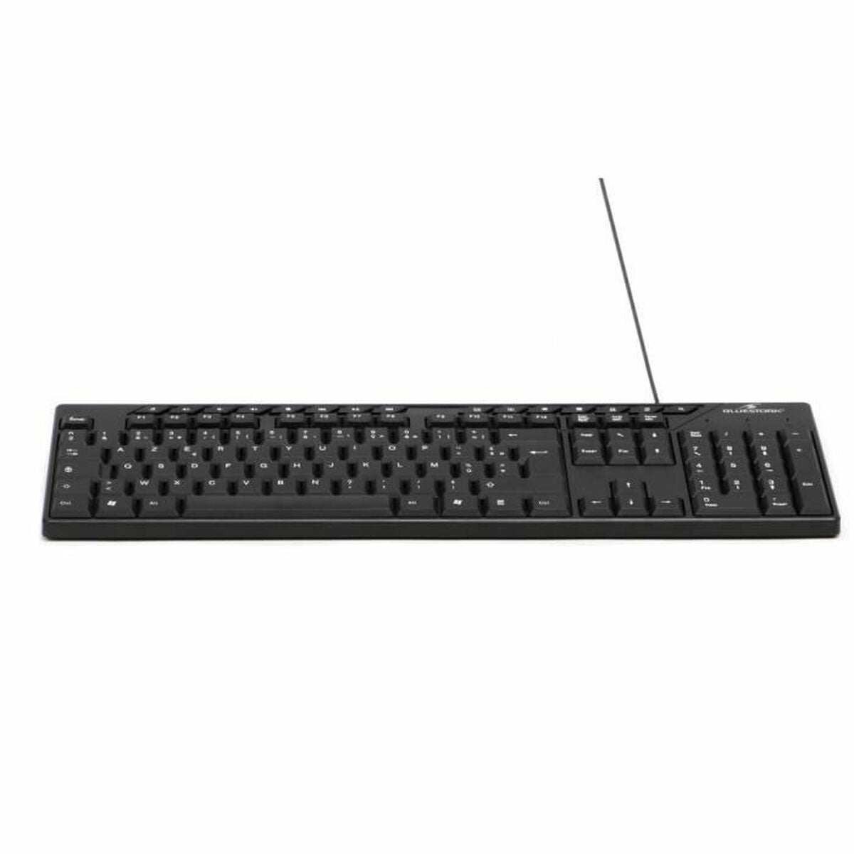 Keyboard Bluestork MEDIA OFFICE Black AZERTY