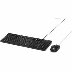 Keyboard and Mouse Bluestork MEDIA OFFICE Black AZERTY