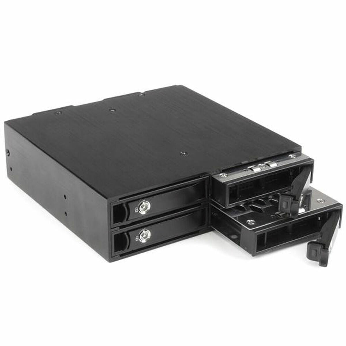 Rack Startech SATSASBP425 Black Portable 2,5"