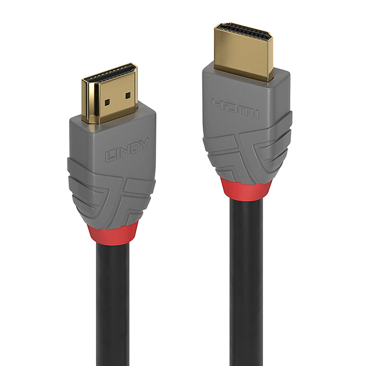 HDMI Cable LINDY 36961 Black 50 cm Black/Grey