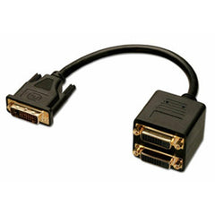 DVI Adaptor LINDY 41215 18 cm Black