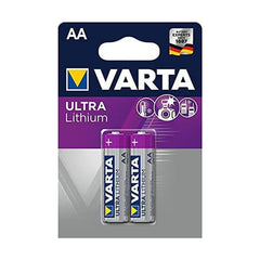 Batteries Varta Ultra Lithium 1,5 V (2 Units)