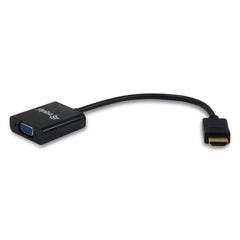 HDMI toS VGA with Audio Adapter Equip 11903607 Black