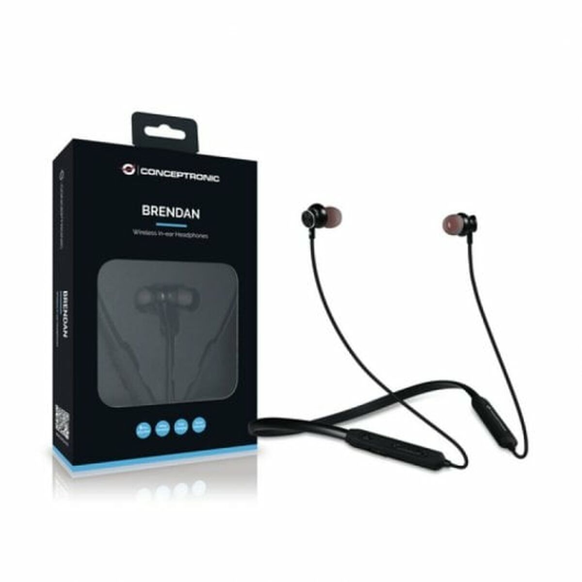 Headphones Conceptronic Black