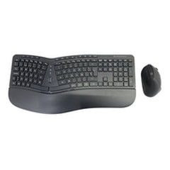 Keyboard and Mouse Conceptronic 120849407101 Black Spanish Qwerty