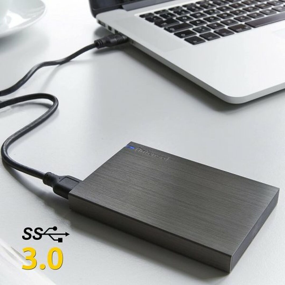 External Hard Drive INTENSO 2 TB Anthracite