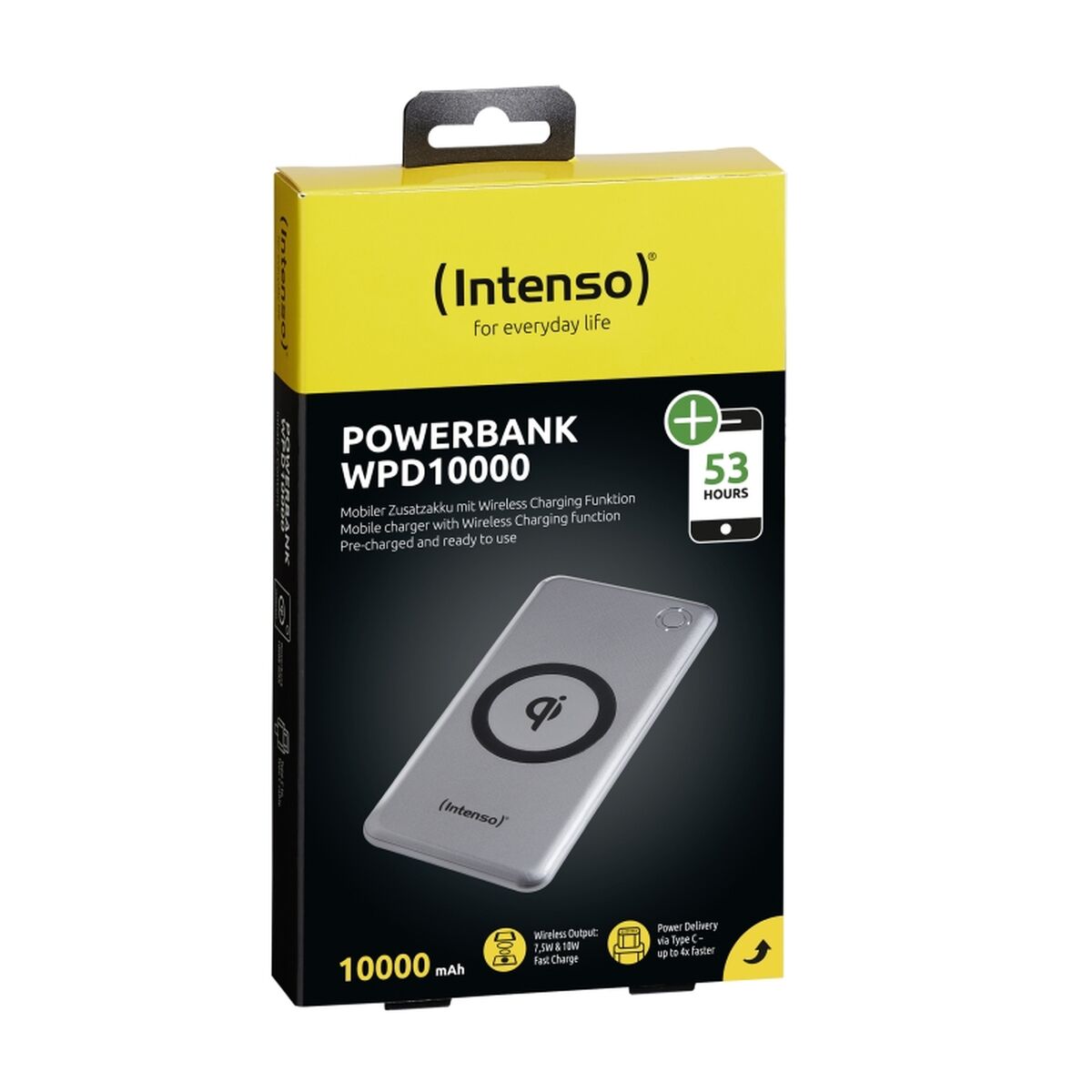 Powerbank INTENSO 7343531 10000 mAh Silver