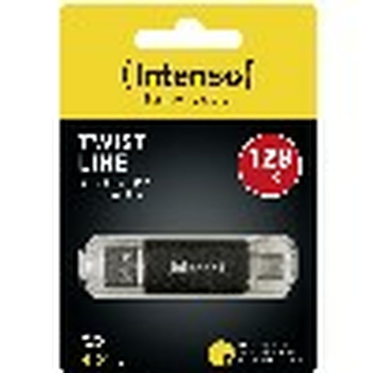 USB stick INTENSO 3539491 Anthracite 128 GB