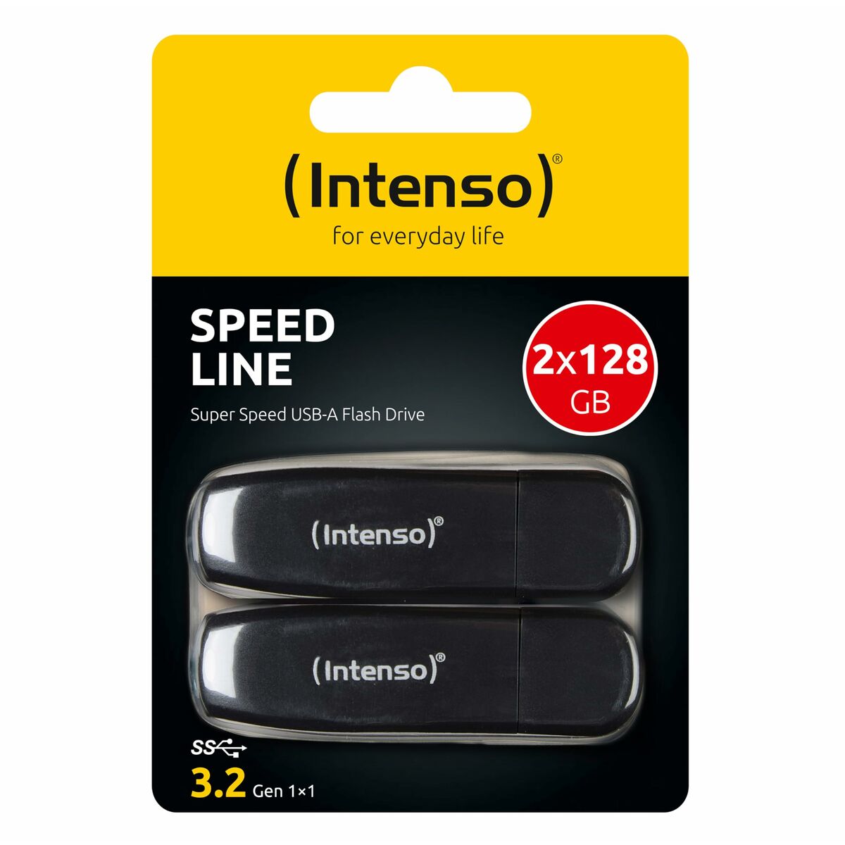 USB stick INTENSO 3533495 Black 128 GB