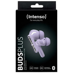 Headphones with Microphone INTENSO Buds Plus Purple