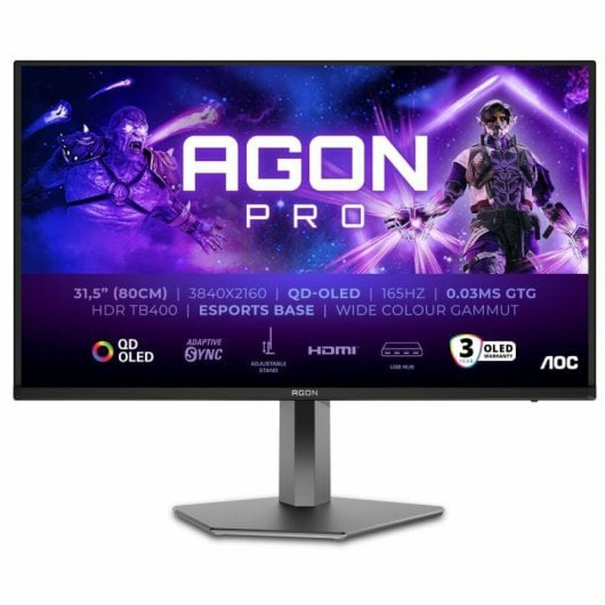 Monitor AOC AG326UD 4K Ultra HD 31,5"